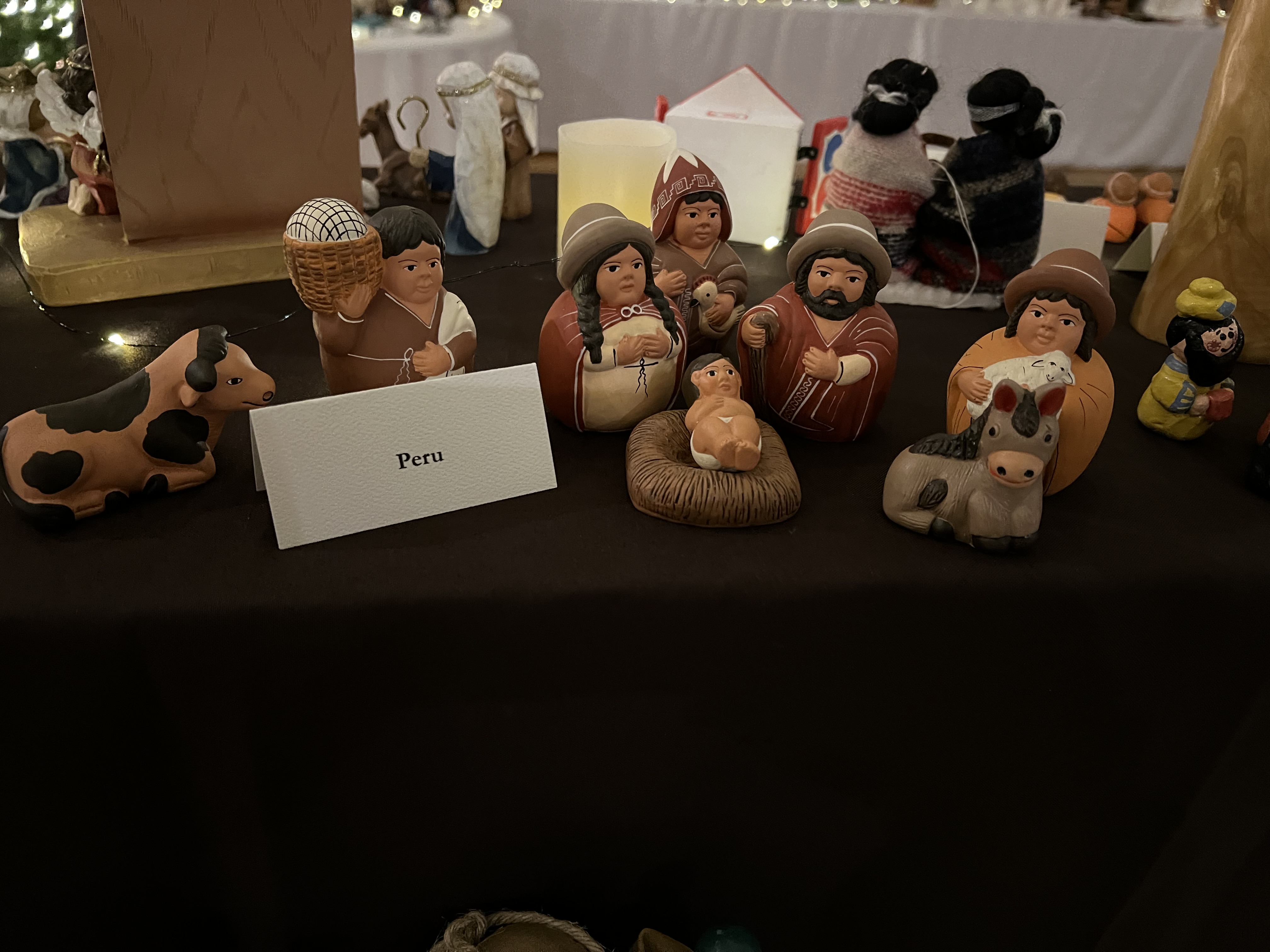 Peruvian Ceramic Nativity