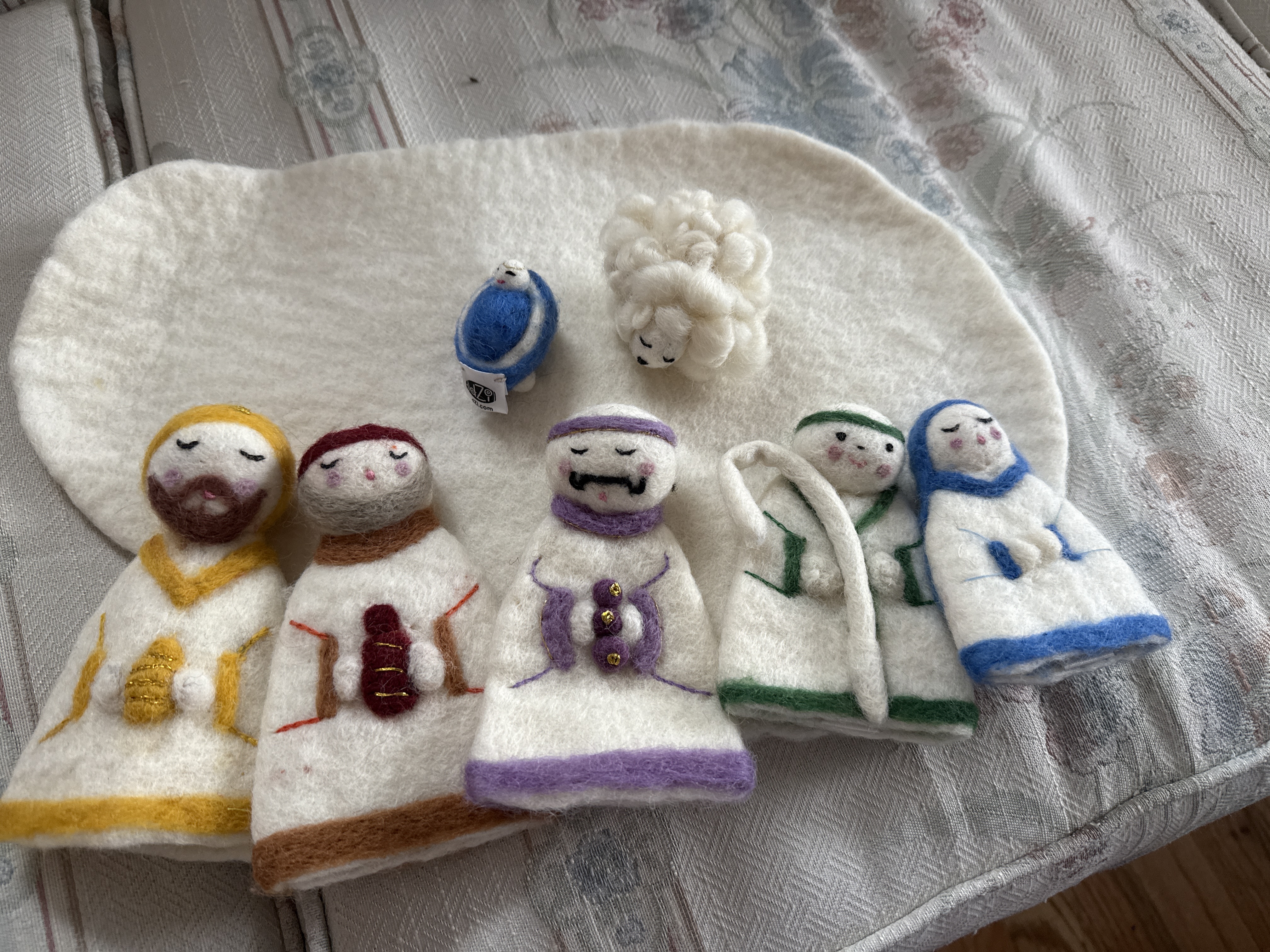 Wool Nativity