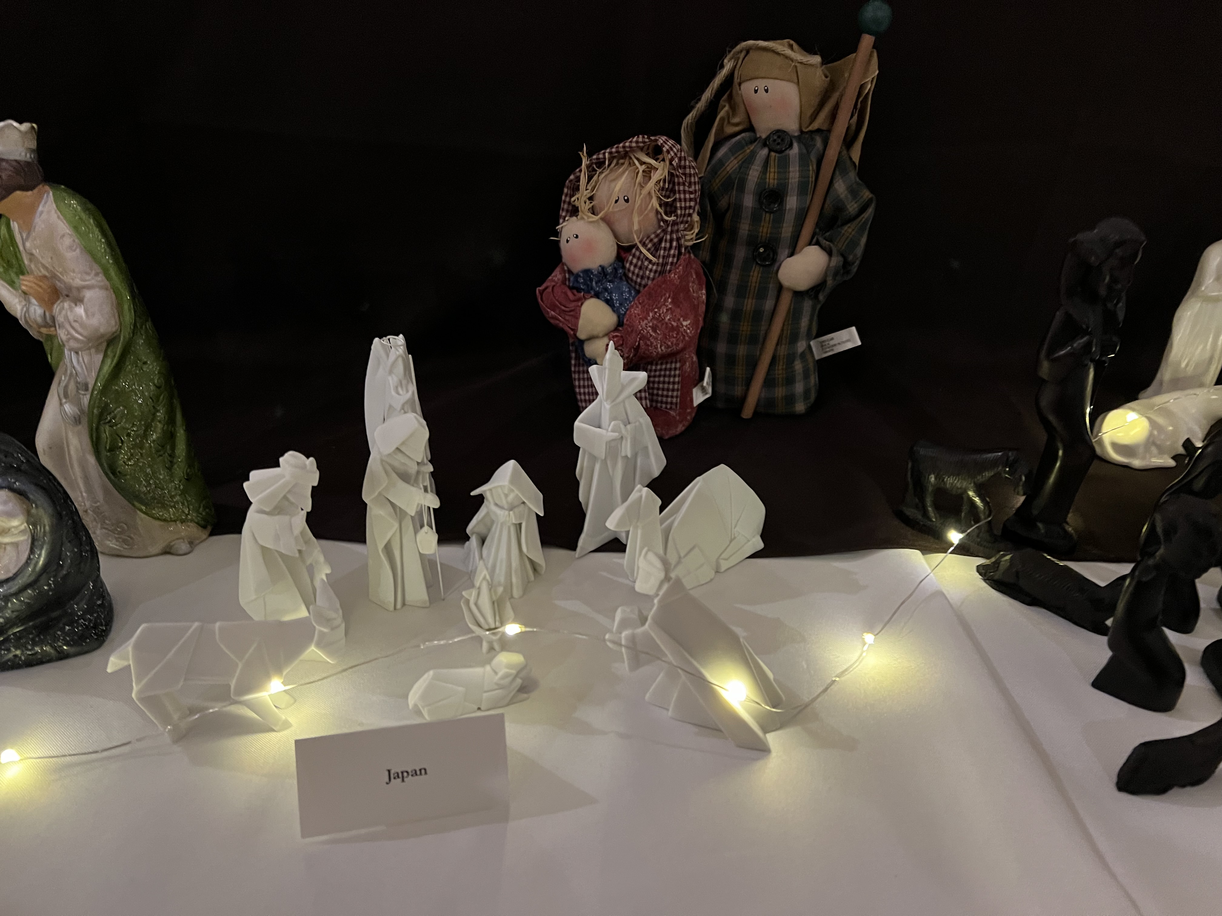 Japanese Origami Nativity