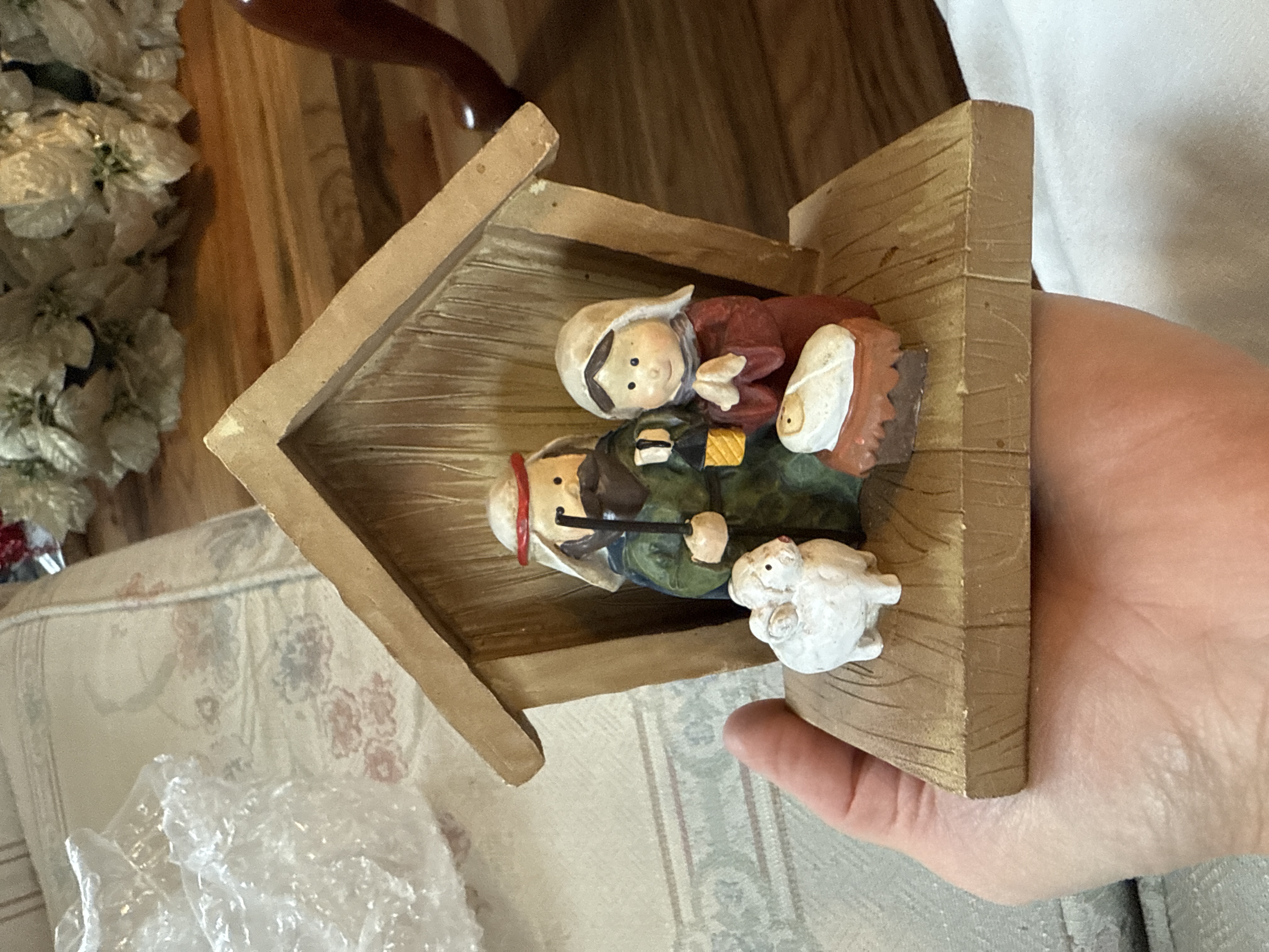Miniature Joseph, Mary and Jesus