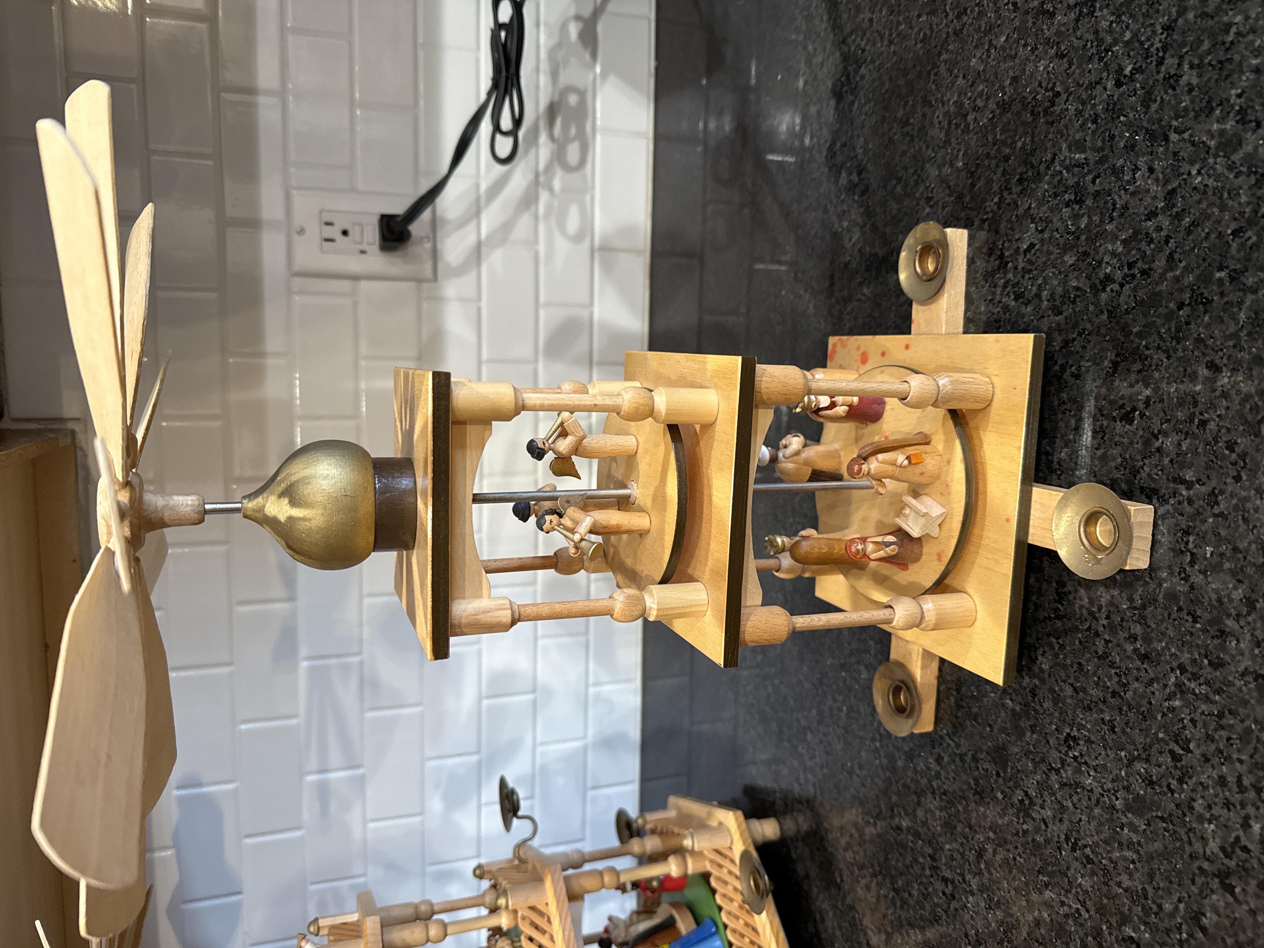 Pyramid Windmill Nativity